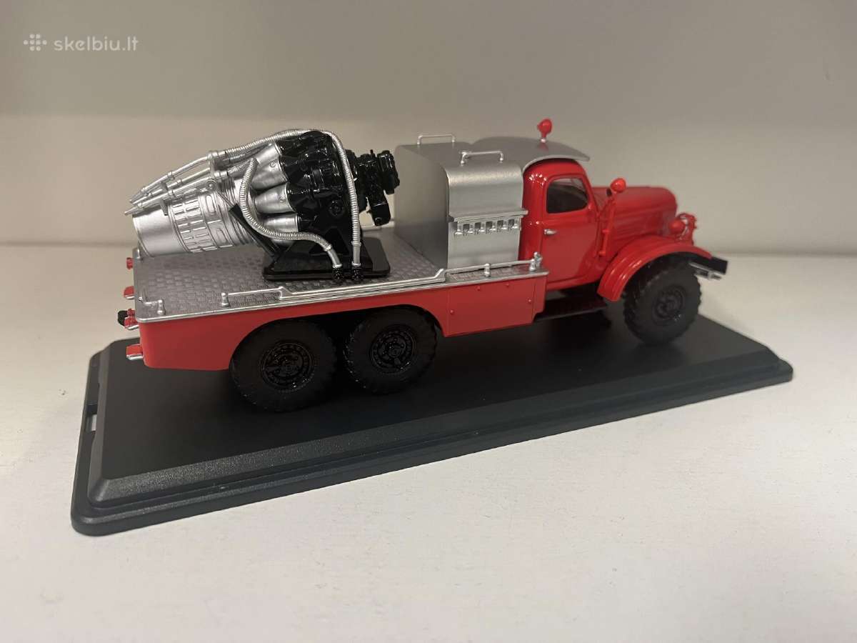 Kolekciniai modeliukai-zil 157 gaisrine - nuotraukos Nr. 5