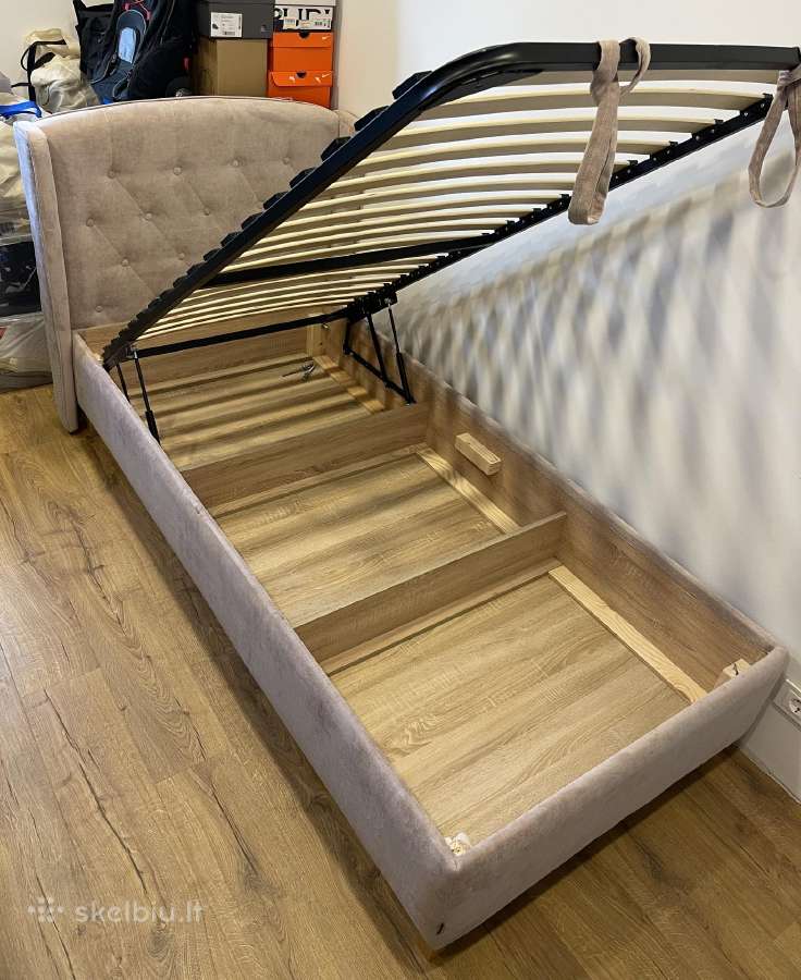 Nauja sofa. 90x200 čiužiniui - nuotraukos Nr. 2