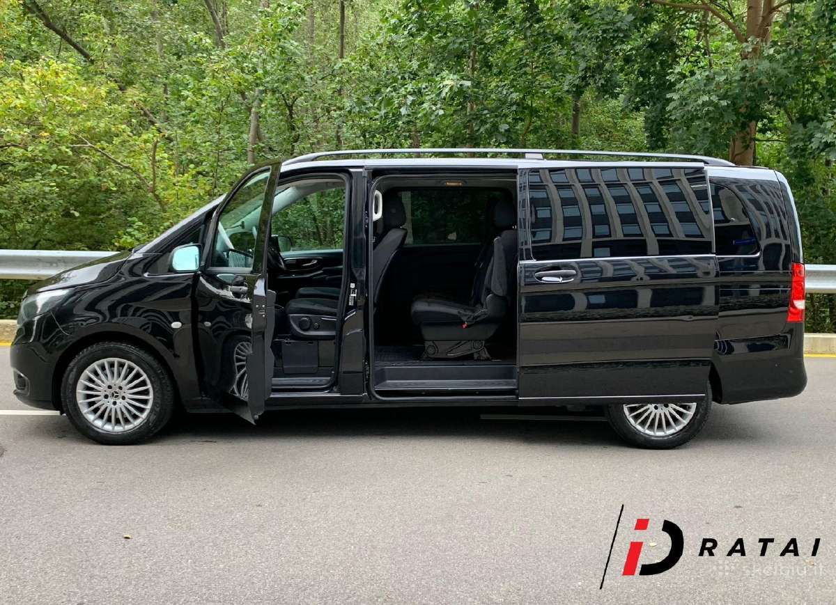 Keleivinių Mercedes-benz Vito mikroautobusų nuoma - nuotraukos Nr. 5