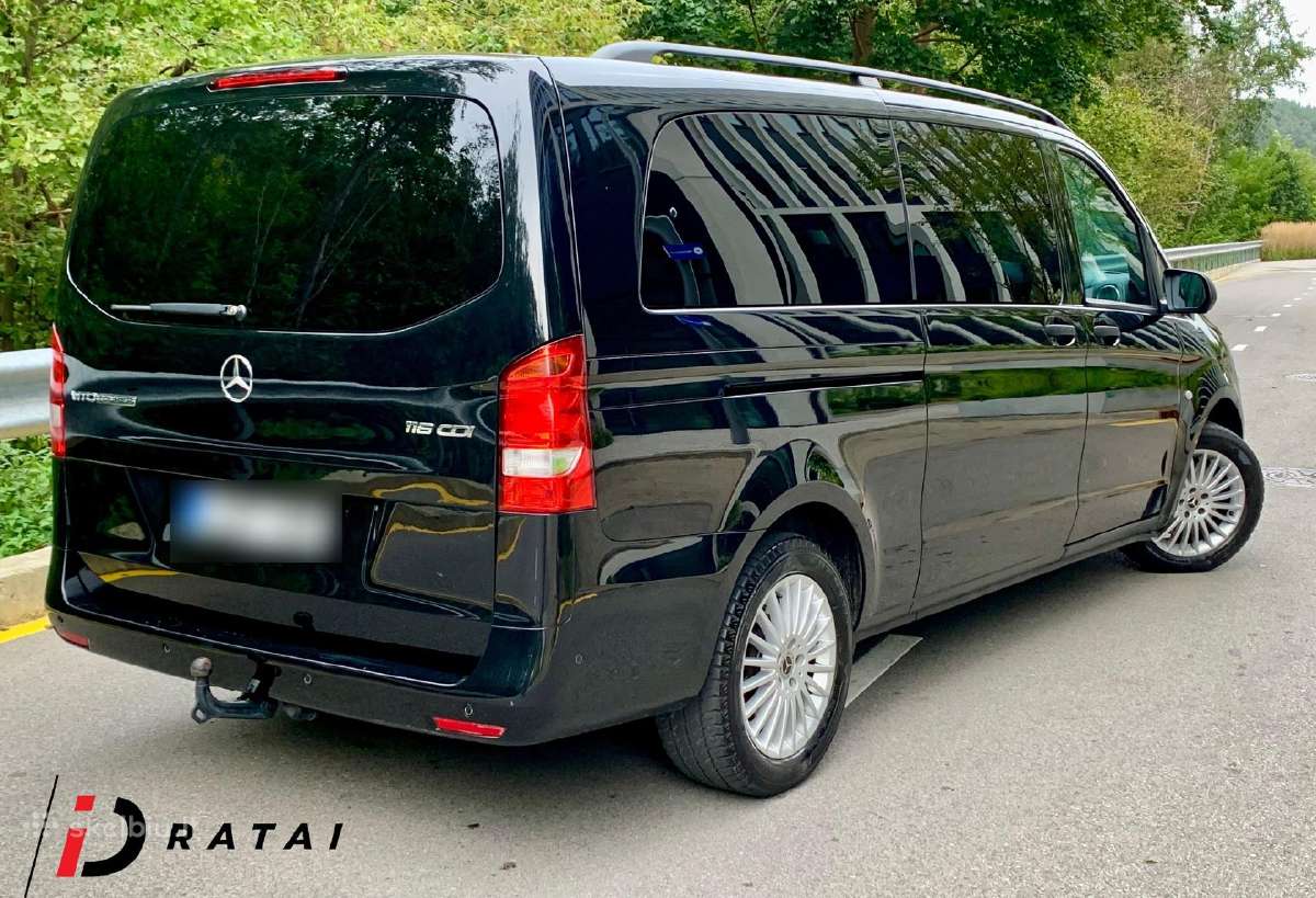 Keleivinių Mercedes-benz Vito mikroautobusų nuoma - nuotraukos Nr. 7