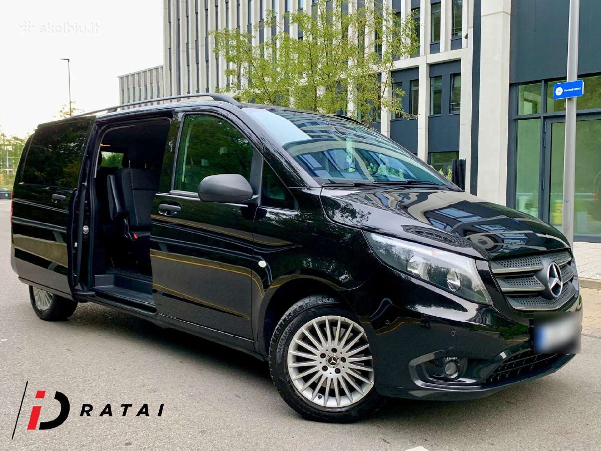 Keleivinių Mercedes-benz Vito mikroautobusų nuoma - nuotraukos Nr. 3