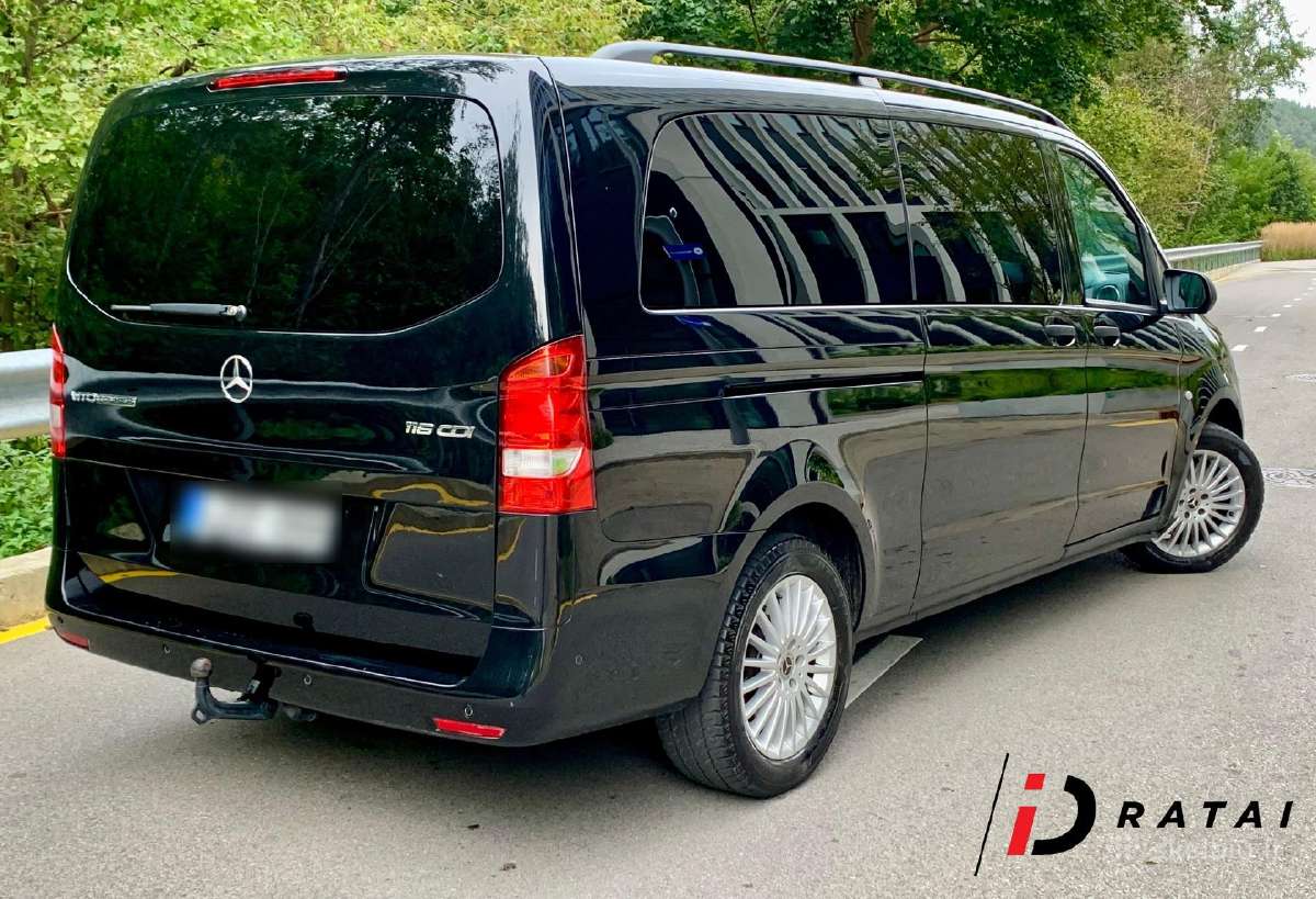 Keleivinių Mercedes-benz Vito mikroautobusų nuoma - nuotraukos Nr. 10