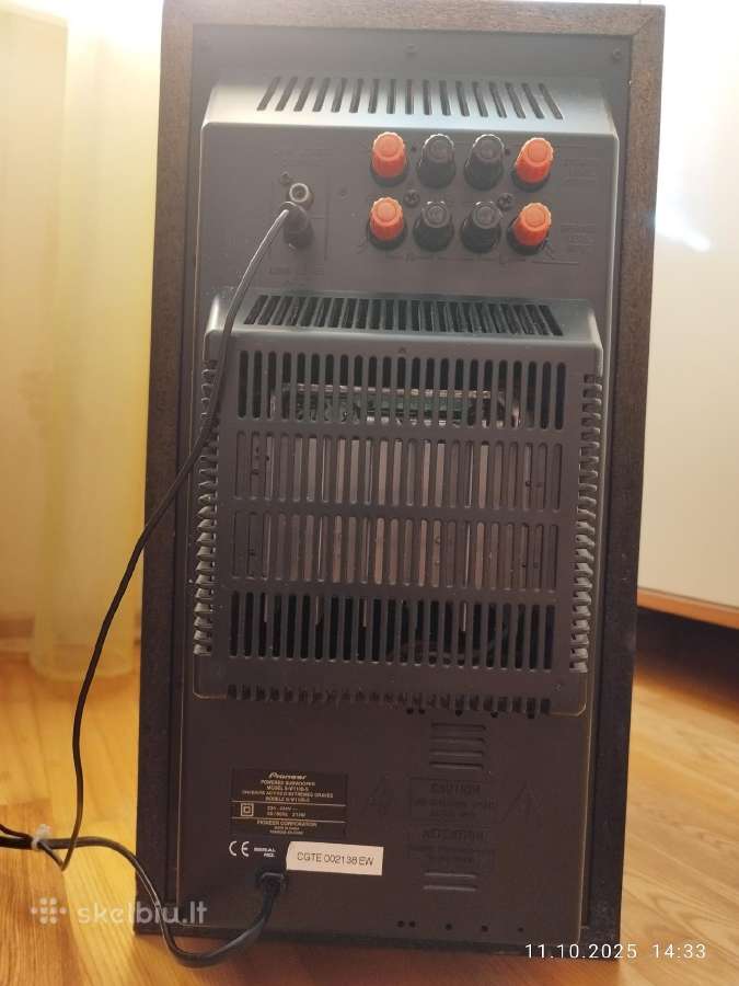 Žemųjų dažnių kolonėlė Pioneer - nuotraukos Nr. 2