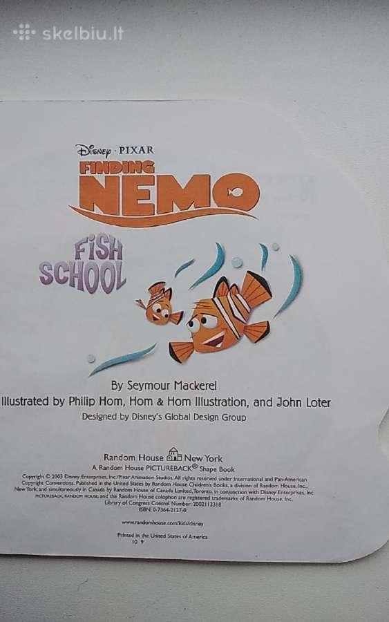 Žuvų mokykla (disney/pixar Žuviukas Nemo) - nuotraukos Nr. 2