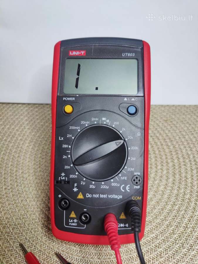 Uni-t Ut603 matuoklis
