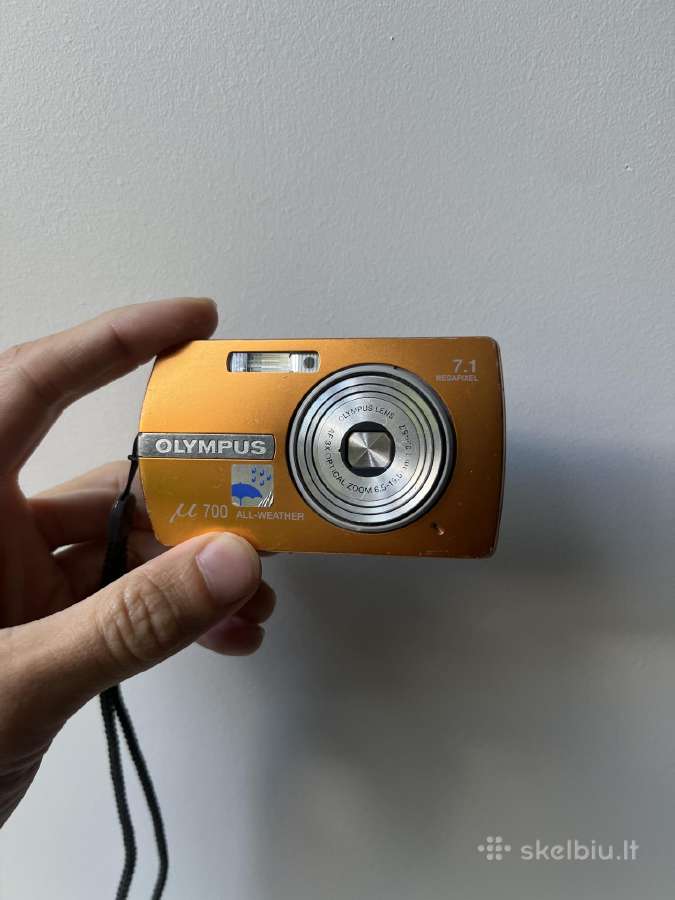 Olympus mju 700 digicam fotoaparatas