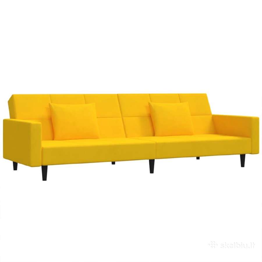 Dvivietė sofa-lova vidaxl - nuotraukos Nr. 2