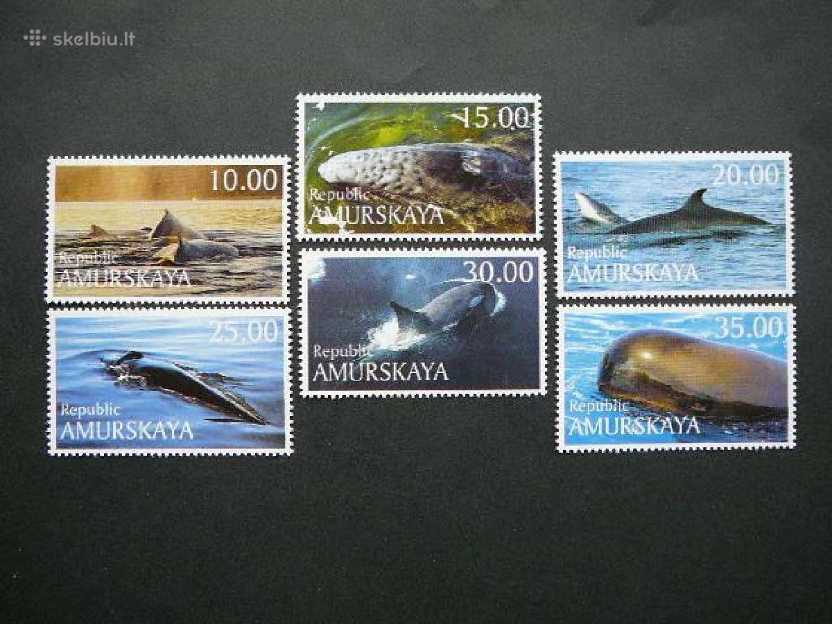 Banginiai Amuras(r) 2000 Mnh mr754