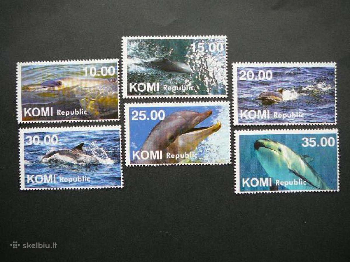 Delfinai Komi(r) 2001 Mnh km243