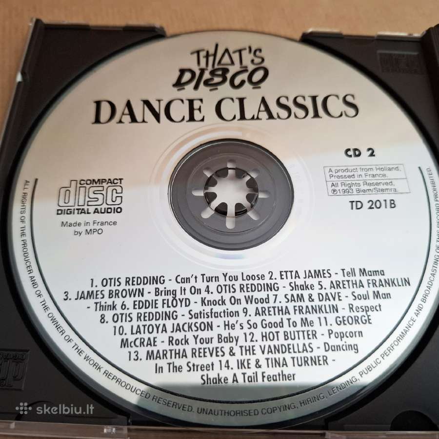 Various - Dance Classics (2 x CD, Compilation) - nuotraukos Nr. 3