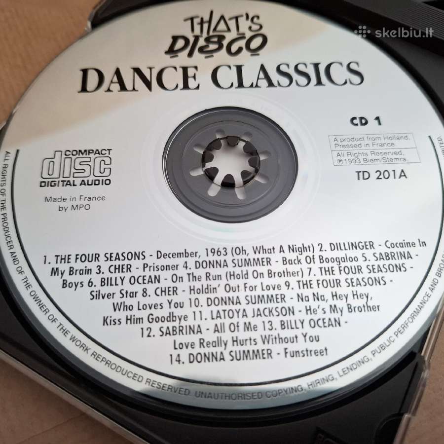 Various - Dance Classics (2 x CD, Compilation) - nuotraukos Nr. 4