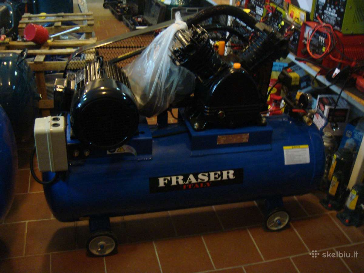 Kompresorius Kompresoriai El. variklis 3kw 4kw