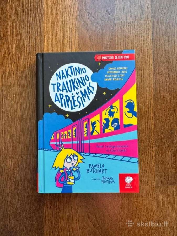 Naktinio traukinio apiplėšimas. Mokyklos detektyva