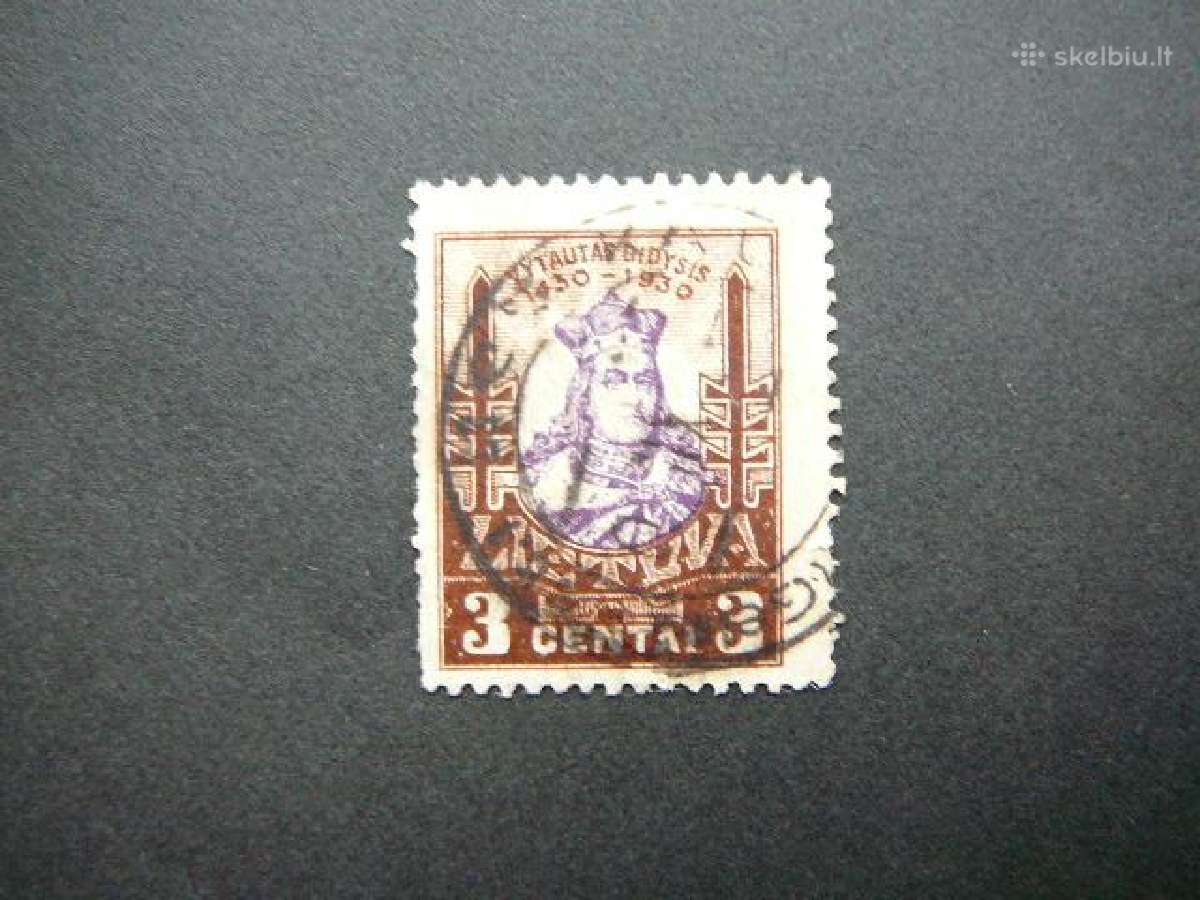 Lietuva 1930 Vytautas Didysis antsp. lit294a