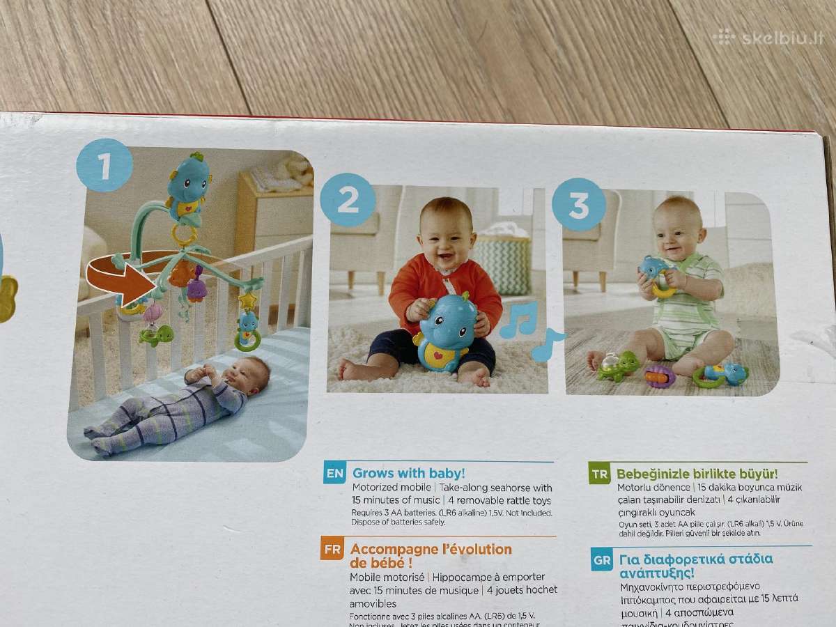 Fisher Price muzikinė karuselė - nuotraukos Nr. 2