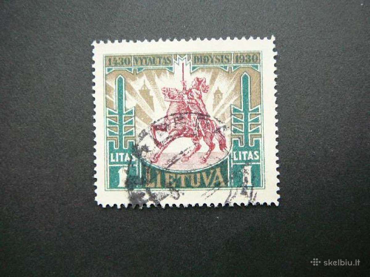 Lietuva 1930 Vytautas Didysis antsp. lit302a