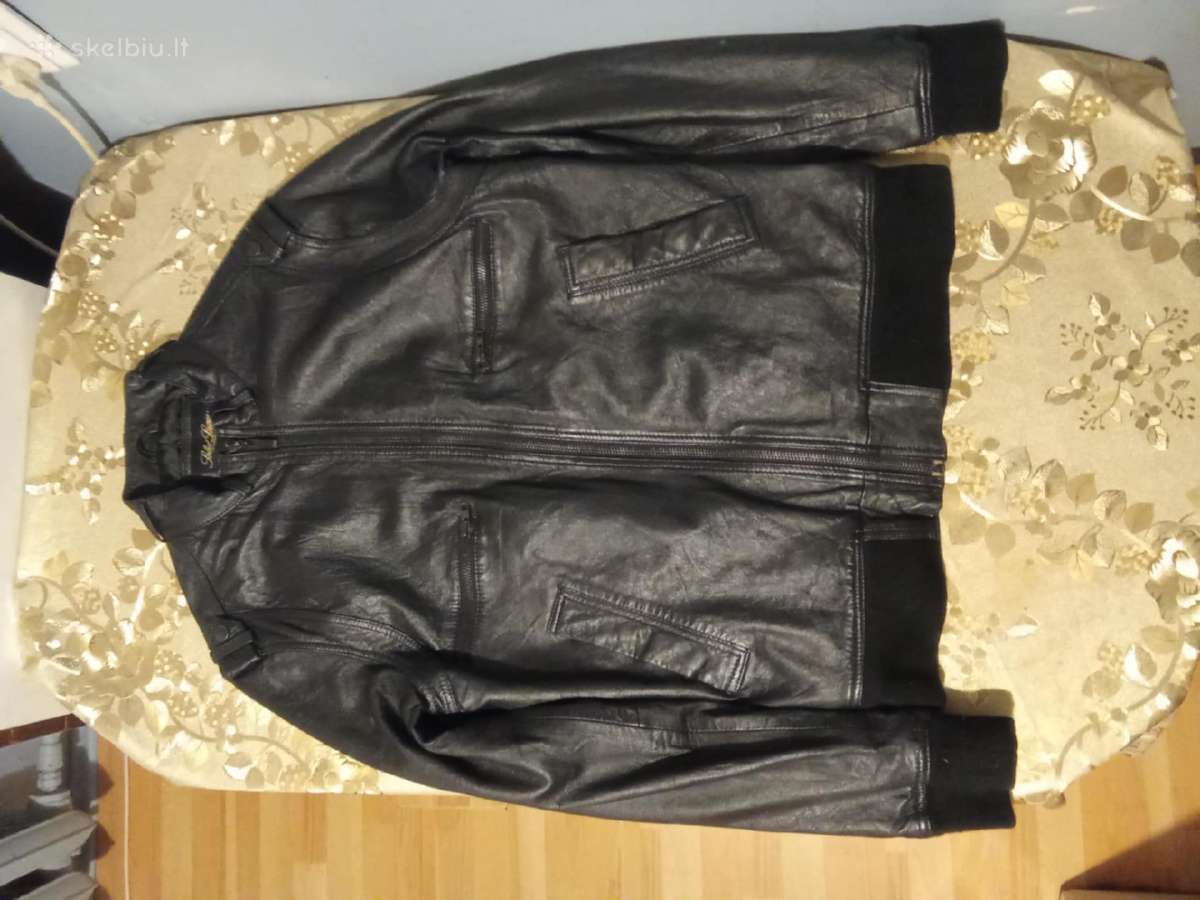 Sveiki,parduodu Retro y2k black real genuine leath