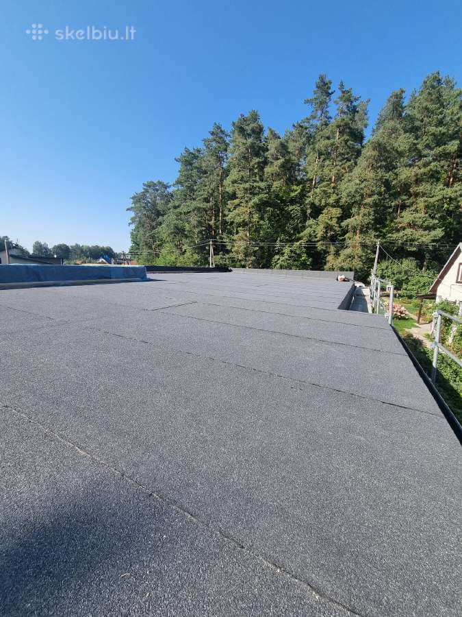 Stogų dengimas bitumine prilydoma danga - nuotraukos Nr. 34