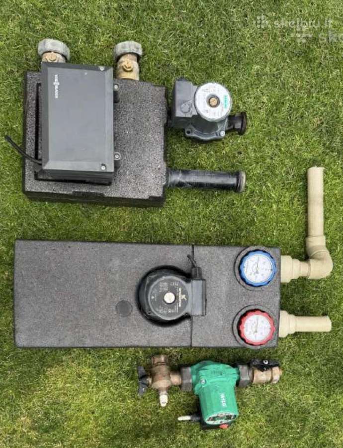 Viessman 3 katilo mazgai: Divicon, Grundfos, Wilo