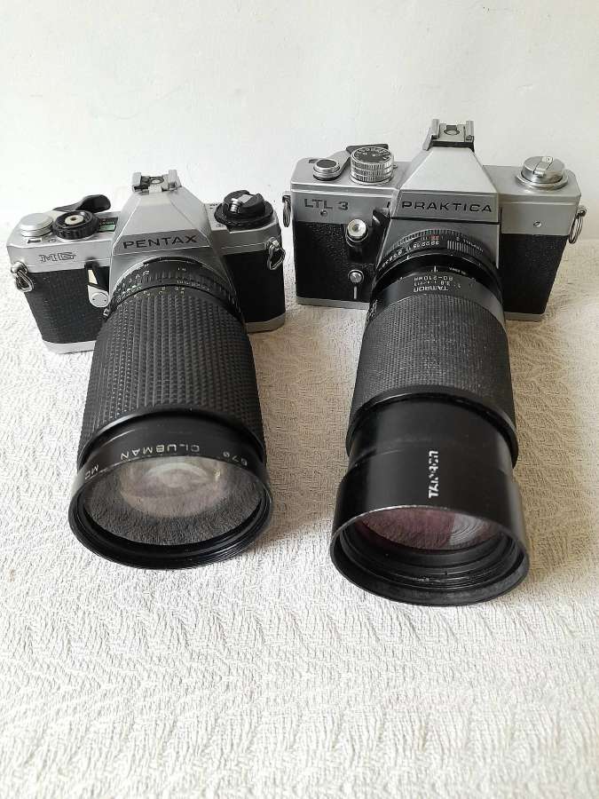 "Pentax Mg" "Praktika Ltl 3"