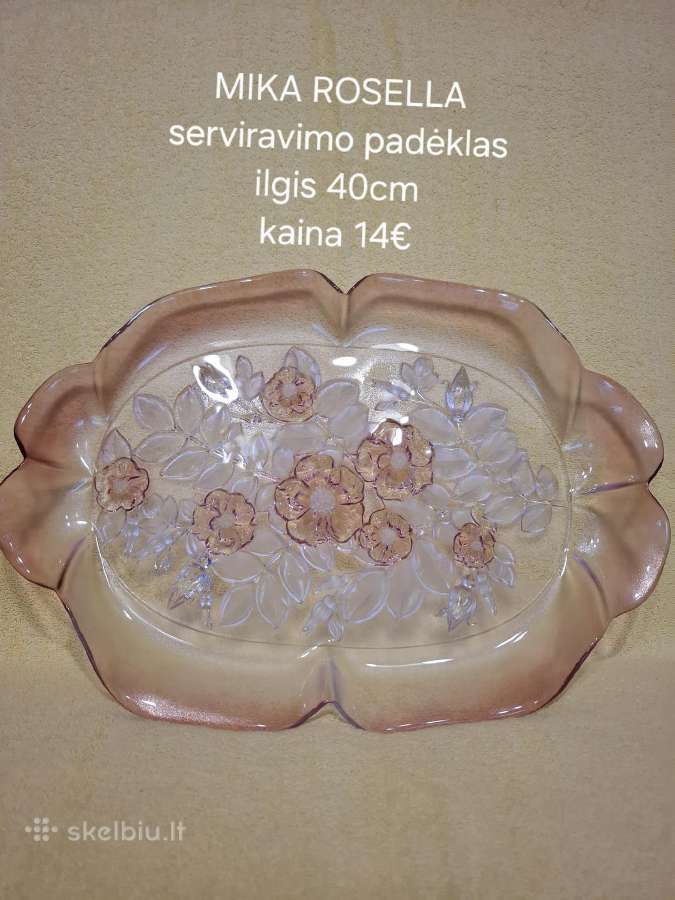 Serviravimo lėkštė-padėklas