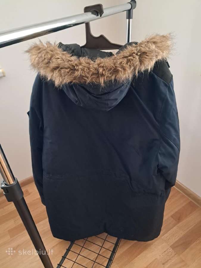 Mėlyna žieminė striukė XXL - nuotraukos Nr. 3