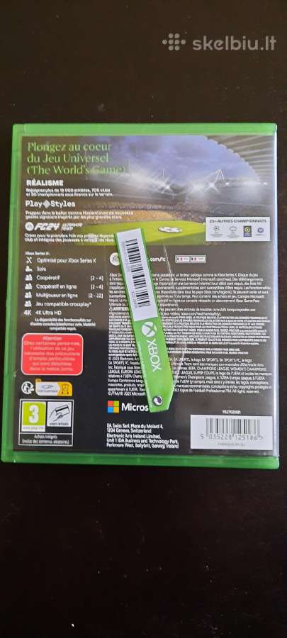 Diskas Fc24 Xbox S/x - nuotraukos Nr. 3