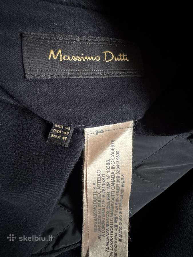 Dvipusis Massimo Dutti puspaltis - nuotraukos Nr. 9