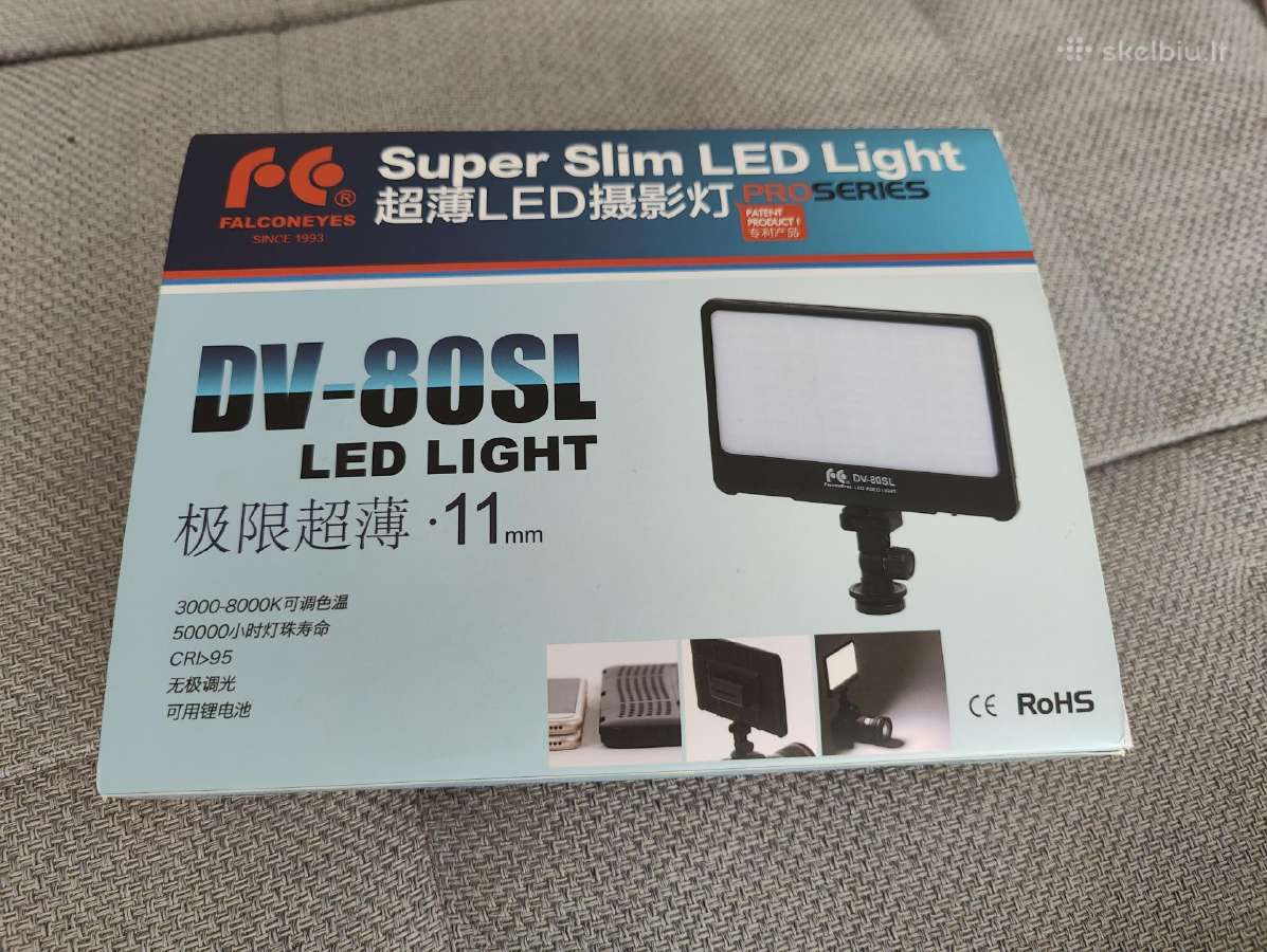 Falcon Eyes Soft LED lempų rinkinys Pritemdomas