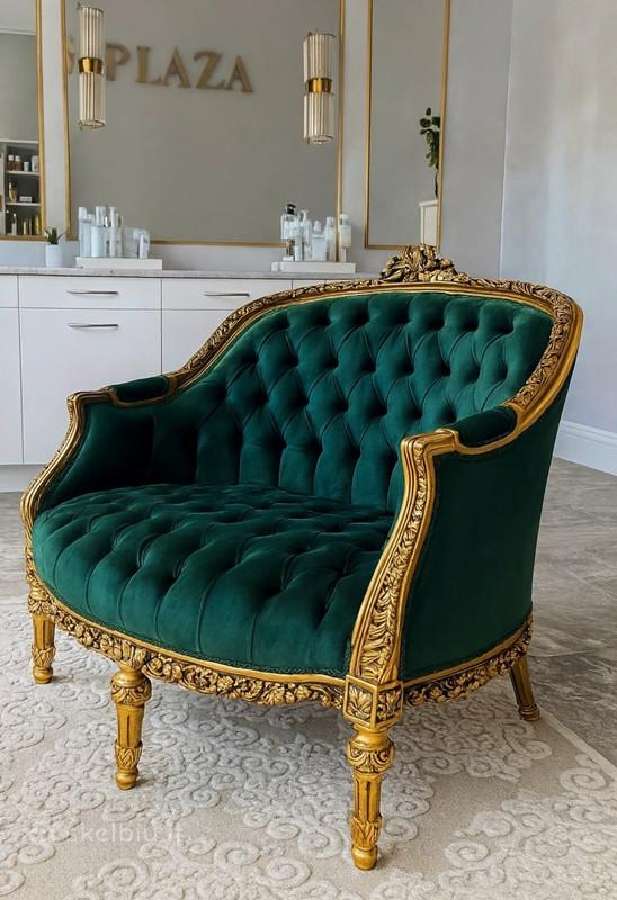 Profesionaliai restauruota antikvarinė sofa - nuotraukos Nr. 2