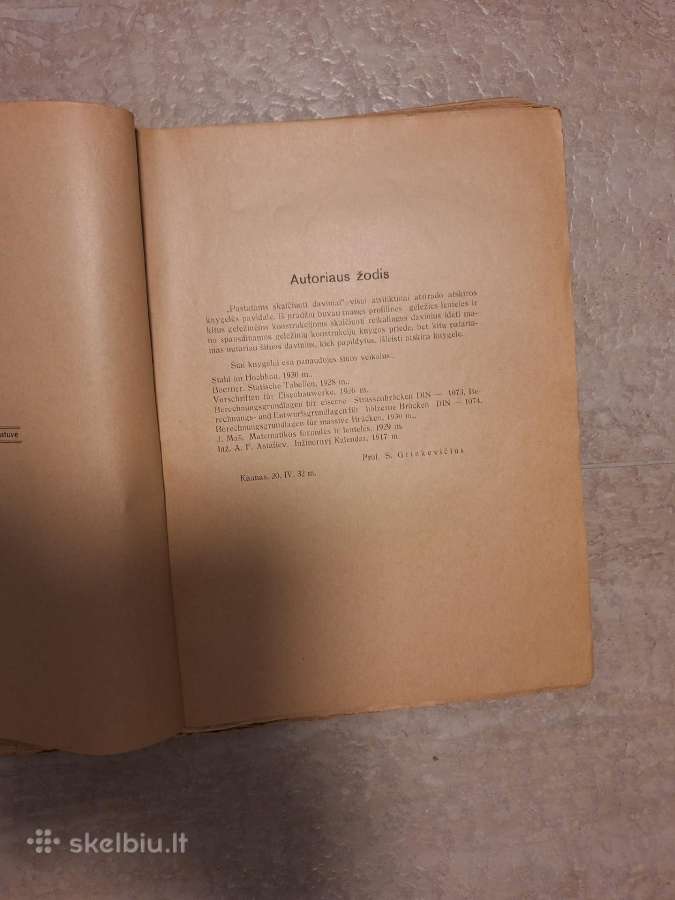 Parduodama smetoniška knyga pastatams skaičiuoti - nuotraukos Nr. 2