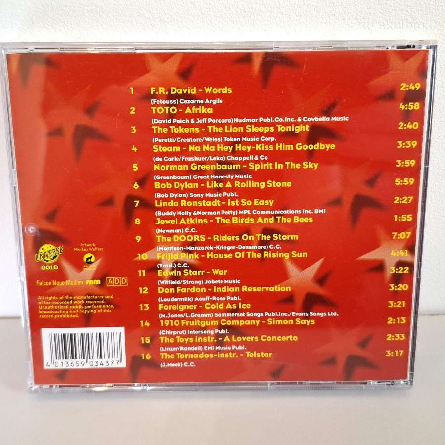 Internationale Hit Wonders Cd1 (CD) - nuotraukos Nr. 2