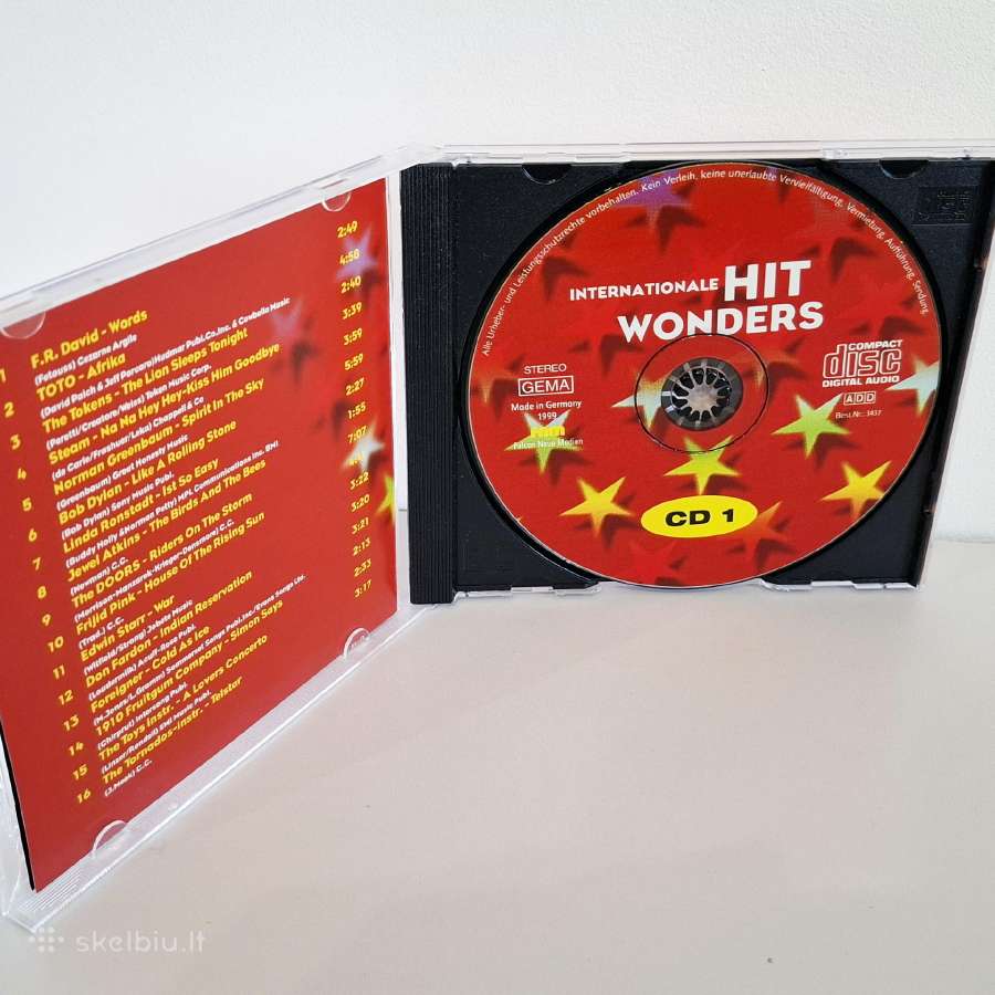 Internationale Hit Wonders Cd1 (CD) - nuotraukos Nr. 3