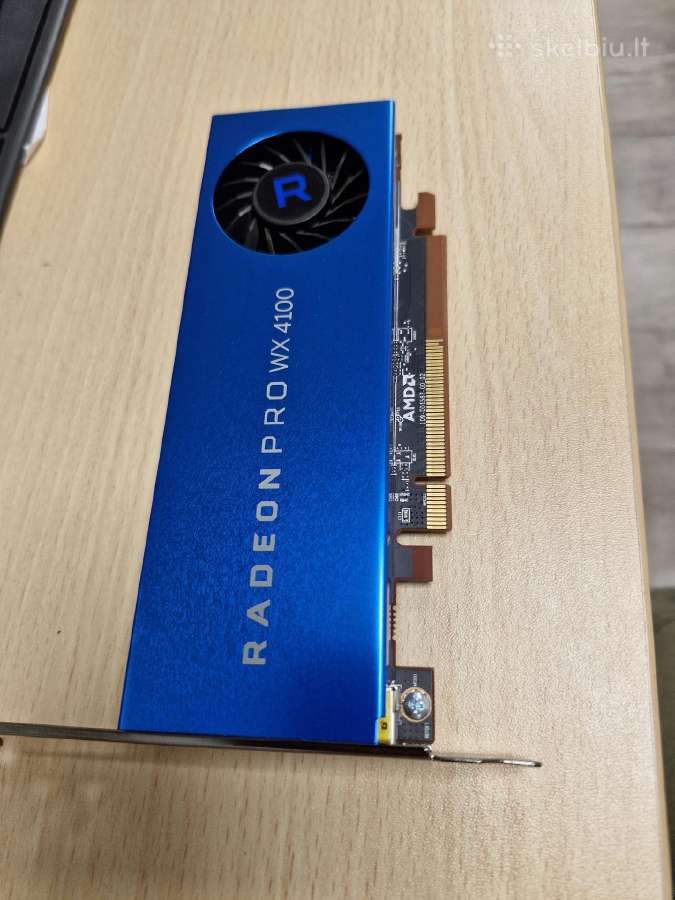 Amd radeon pro Wx4100 4gb