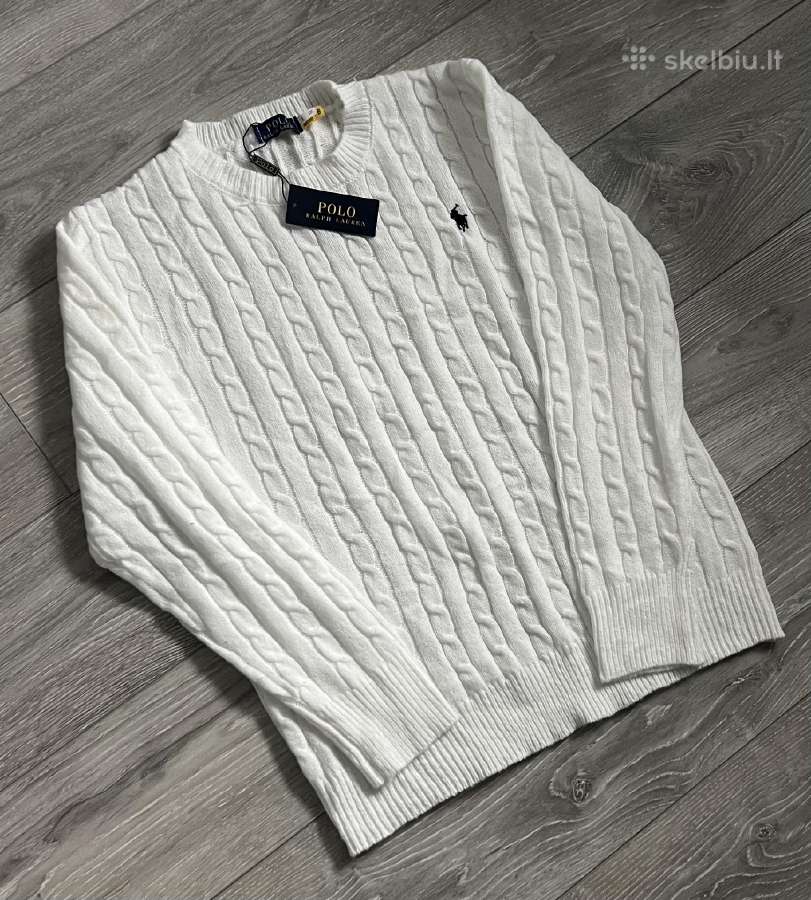 Polo Ralph Lauren megztinis baltas M