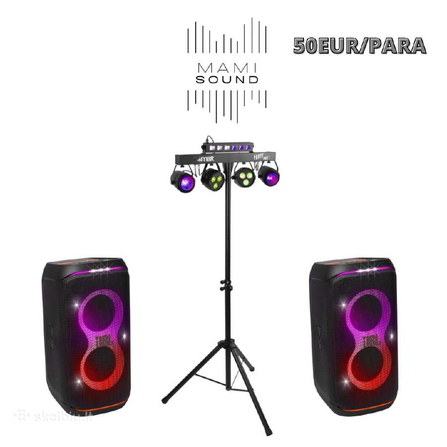 Garso ir šviesų aparatūros nuoma - nuotraukos Nr. 36