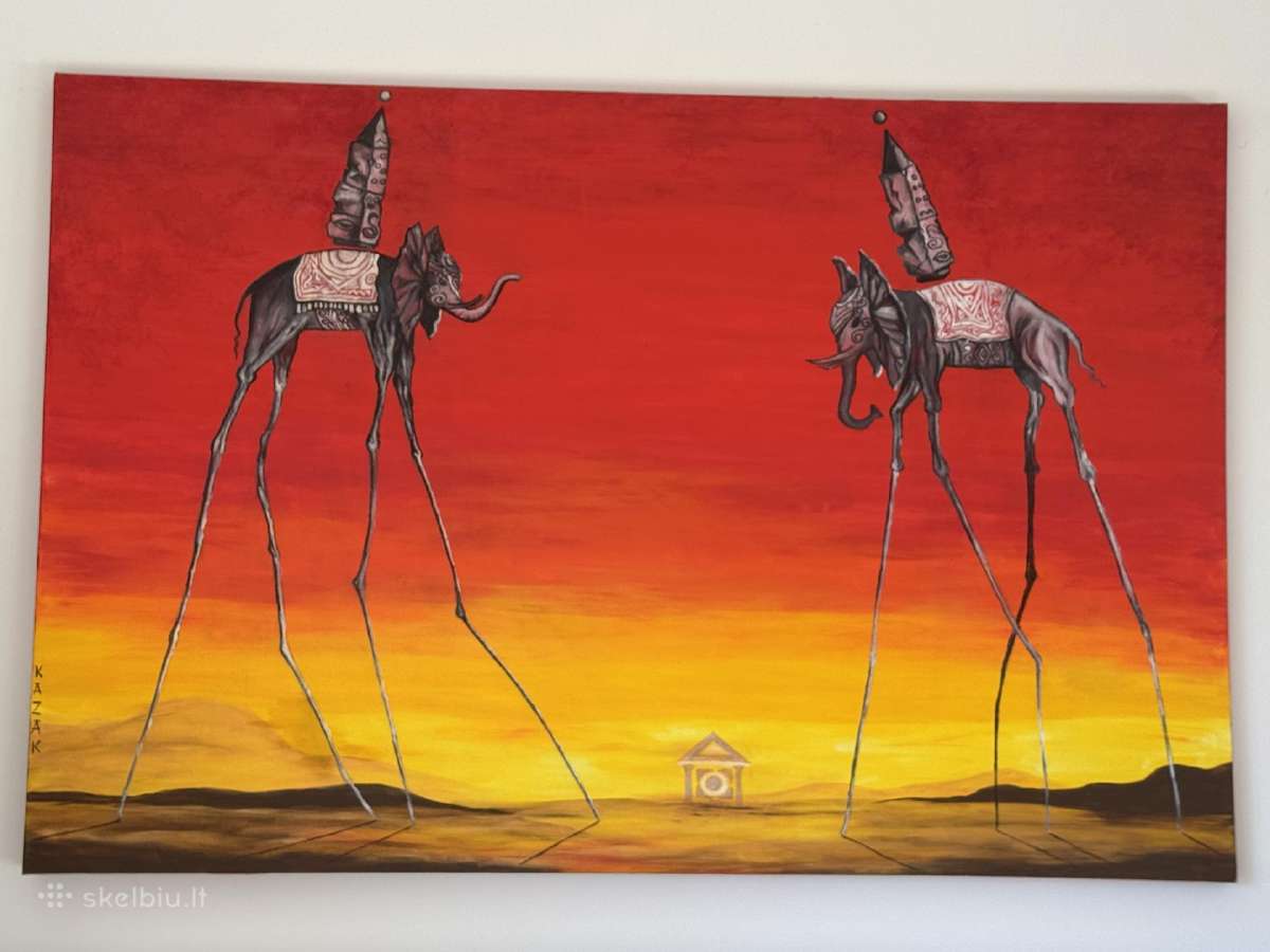 Tapytas masyvus paveikslas 1,5 m x 1m