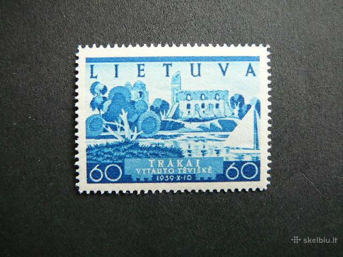 Lietuva 1940 Vilniaus atgavimas Mnh lit445sm