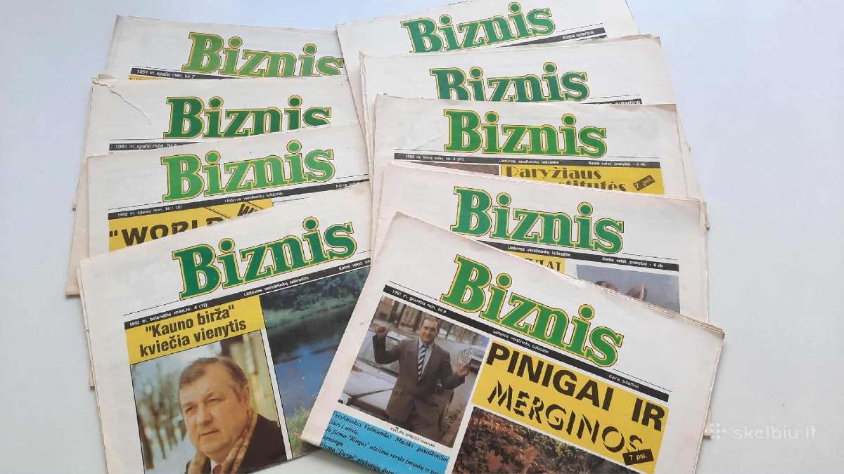 Pirmasis verslo laikrastis po Nepriklausomybes atk