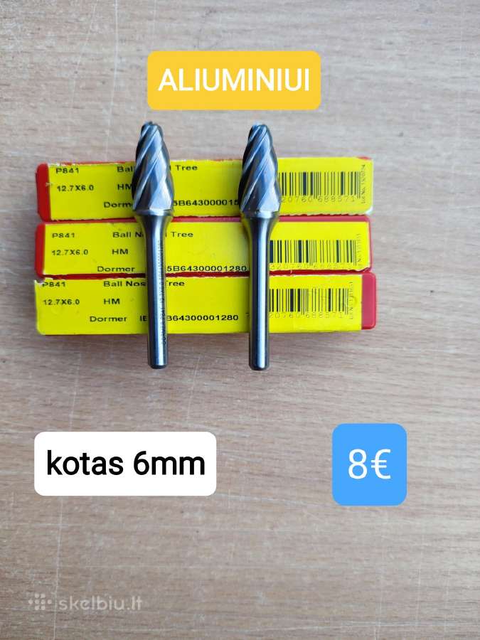 Kietmetalio frezos - nuotraukos Nr. 5