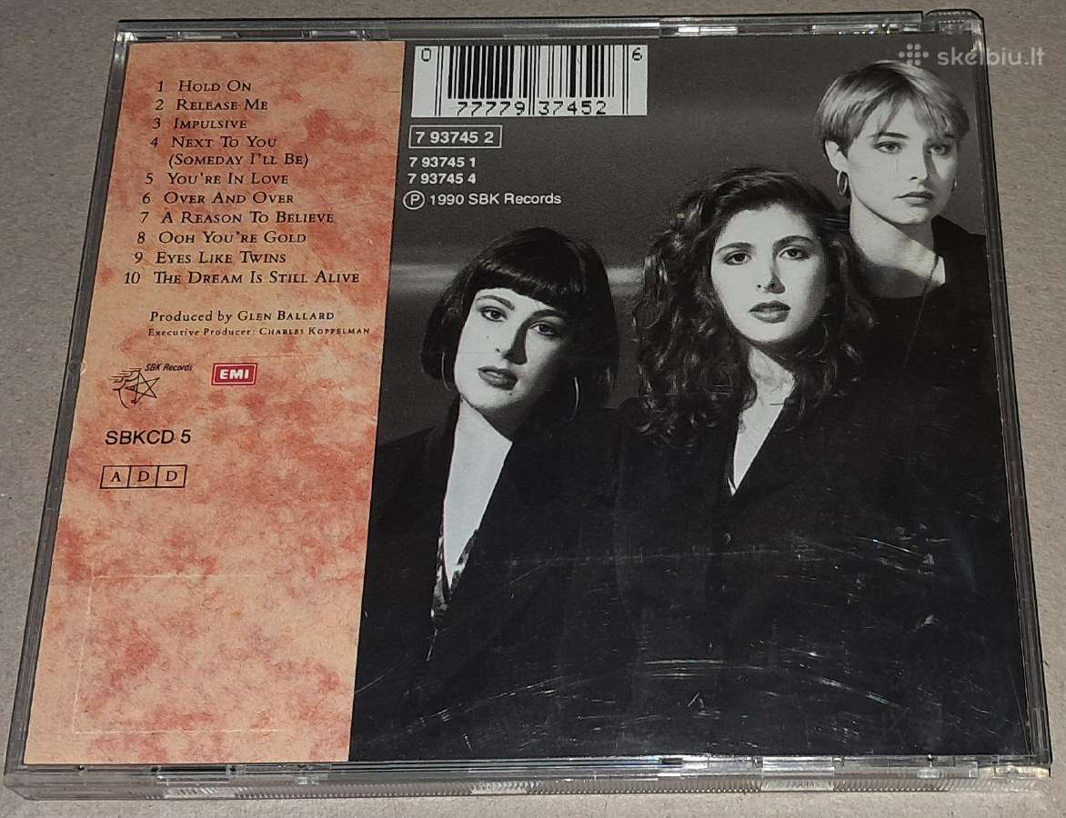 Wilson Phillips – Wilson Phillips (Audio CD) - nuotraukos Nr. 2