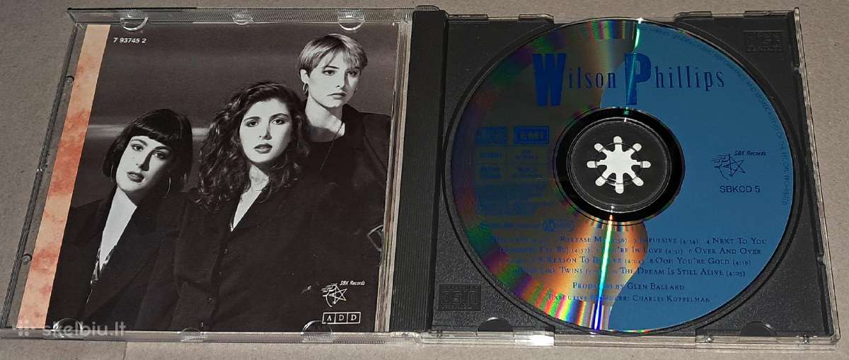 Wilson Phillips – Wilson Phillips (Audio CD) - nuotraukos Nr. 3