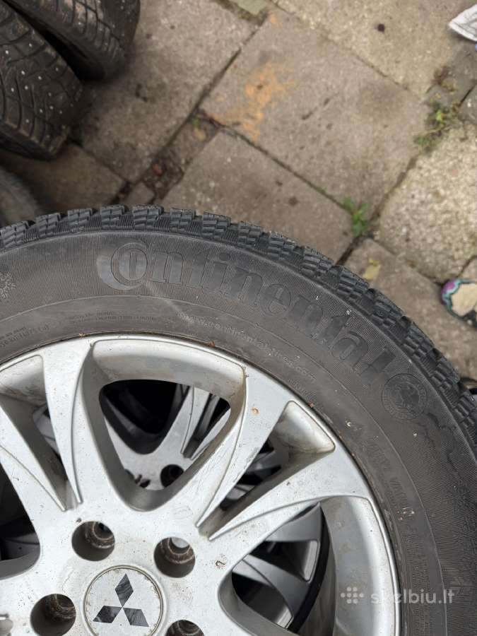 Mitsubishi asx ratai su zieminem padangom r16 - nuotraukos Nr. 5