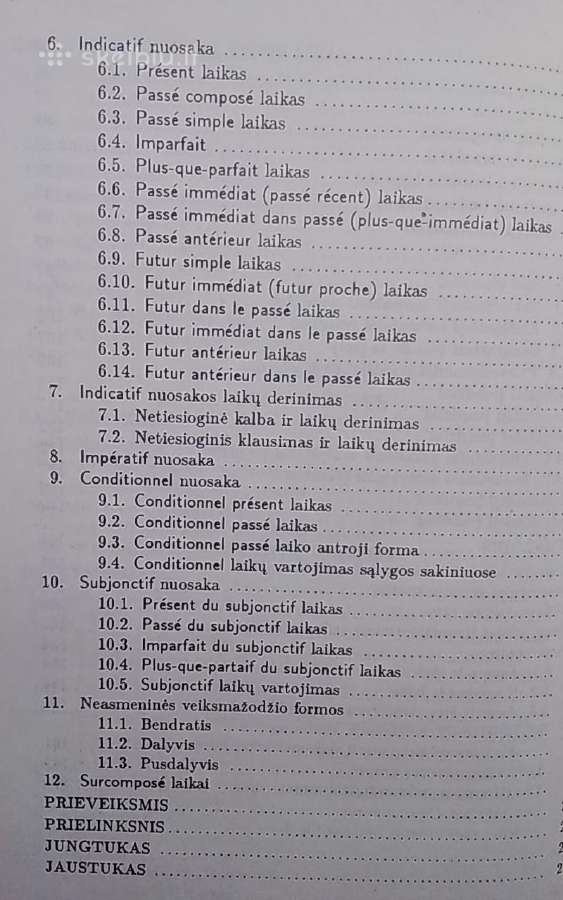 Praktinė prancūzų kalbos gramatika - nuotraukos Nr. 6