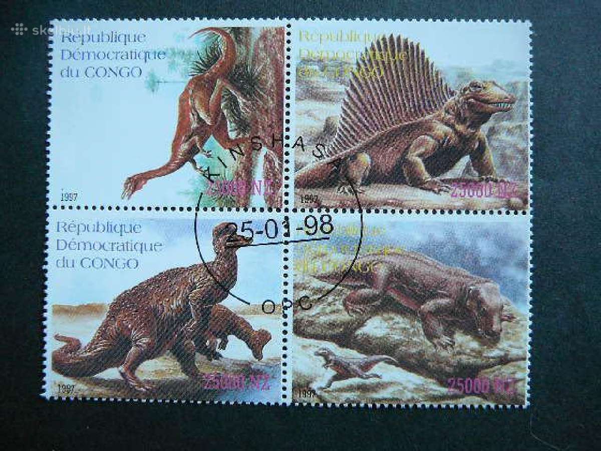 Dinozaurai Kongas 1997 antsp. kng35
