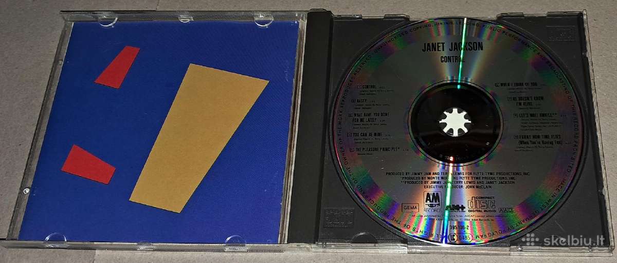 Janet Jackson – Control (Audio CD) - nuotraukos Nr. 3