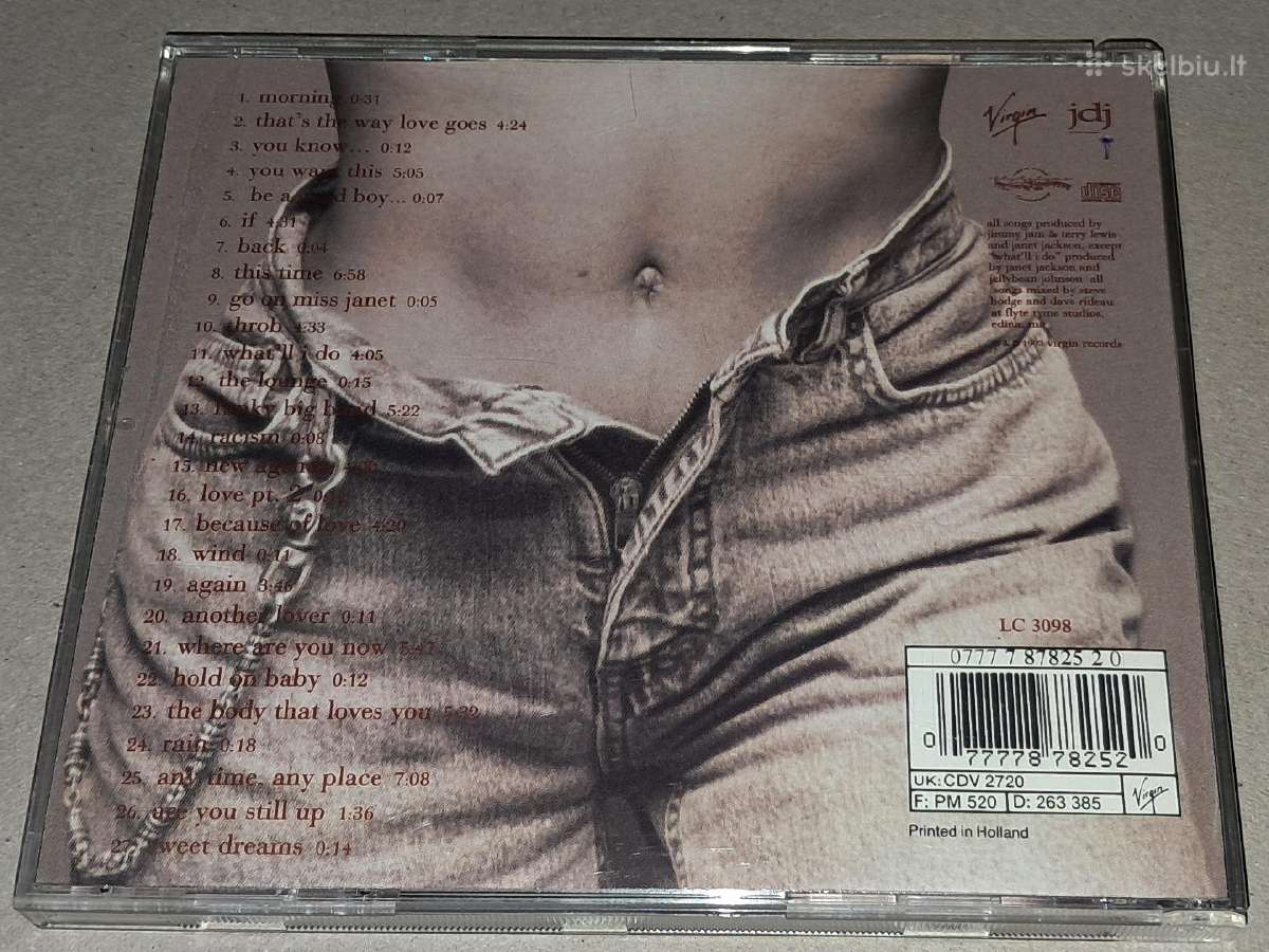 Janet – Janet (Audio CD) - nuotraukos Nr. 2