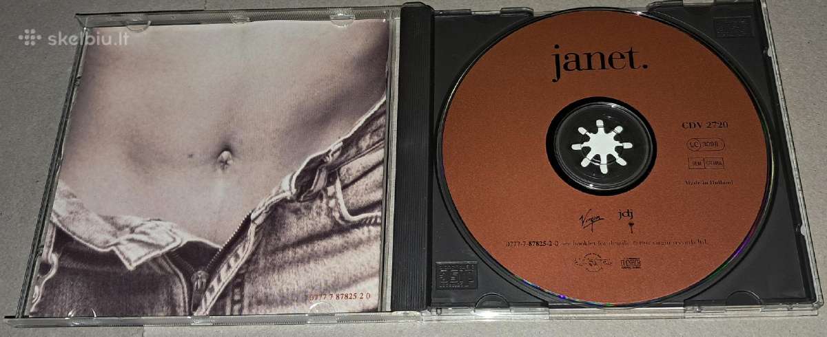 Janet – Janet (Audio CD) - nuotraukos Nr. 3