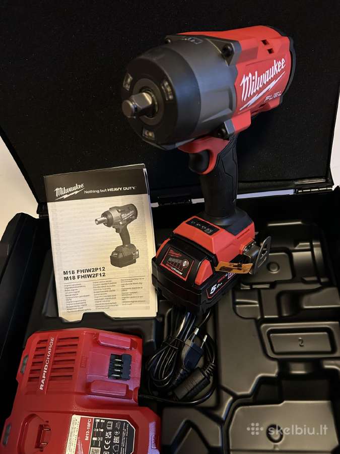 Nauja Originalu Milwaukee Verzliasuki 2034nm Fuel - nuotraukos Nr. 2