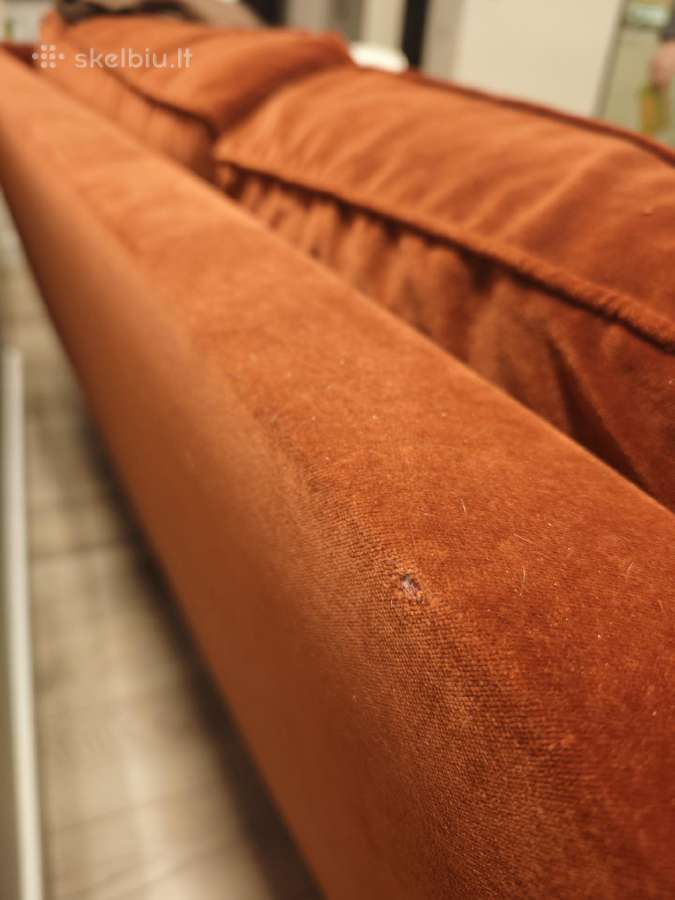 Parduodama sofa, išskirtinė spalva - auksinė vario - nuotraukos Nr. 6